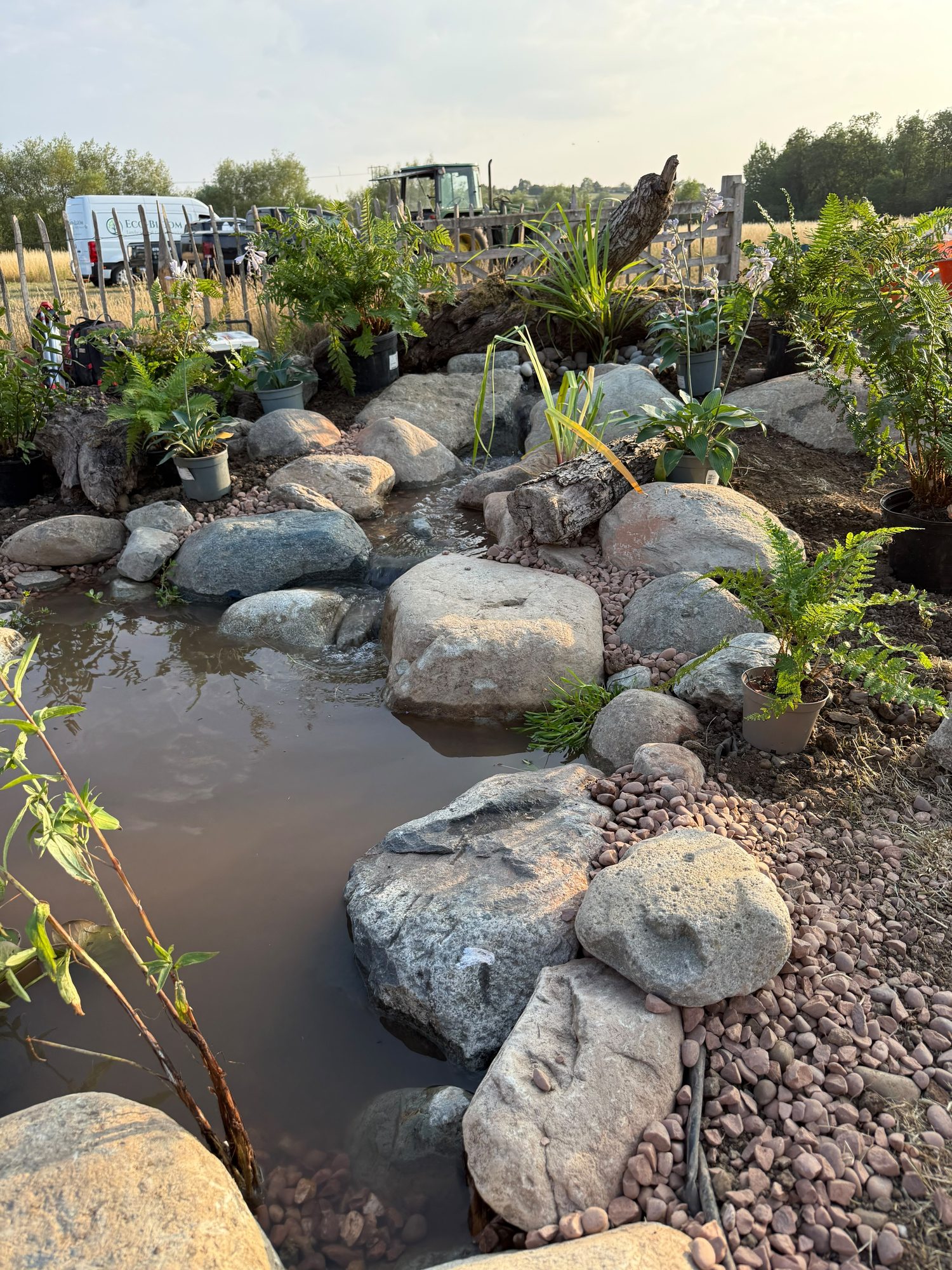 Natural swimming ponds
