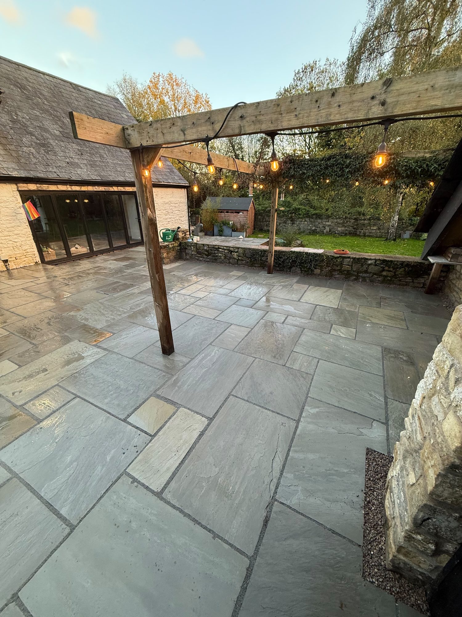 York stone patios